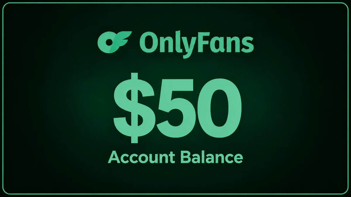 OnlyFans Balance $50