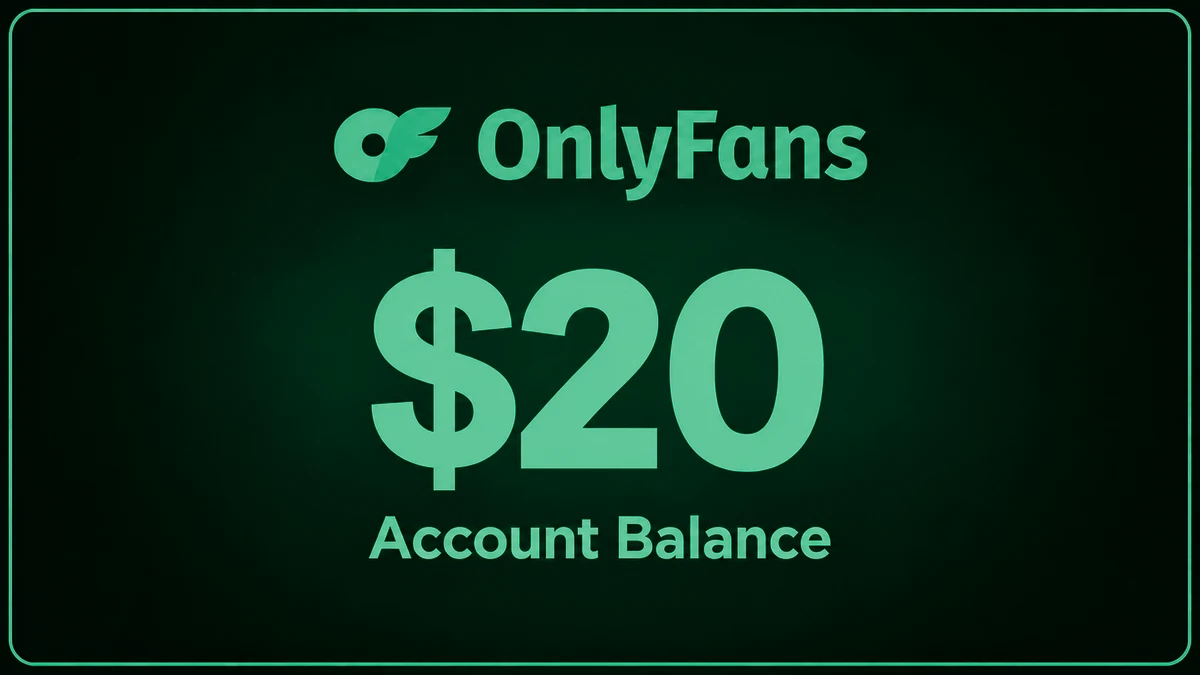 OnlyFans Balance $20
